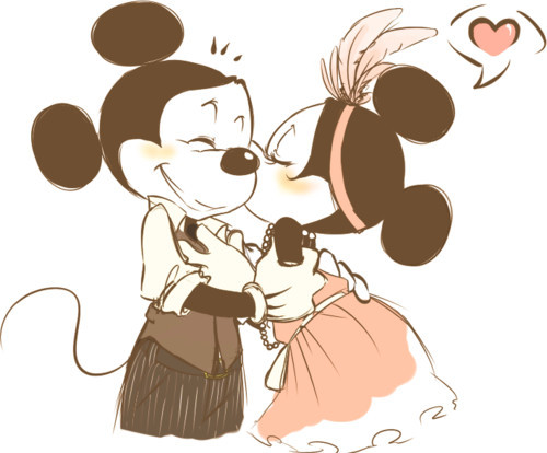 Mickey <3 Minnie
