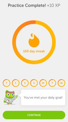 100 day streak