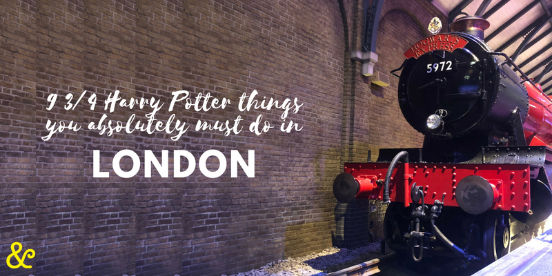 9 3/4 Harry Potter things you absolutely must do in London